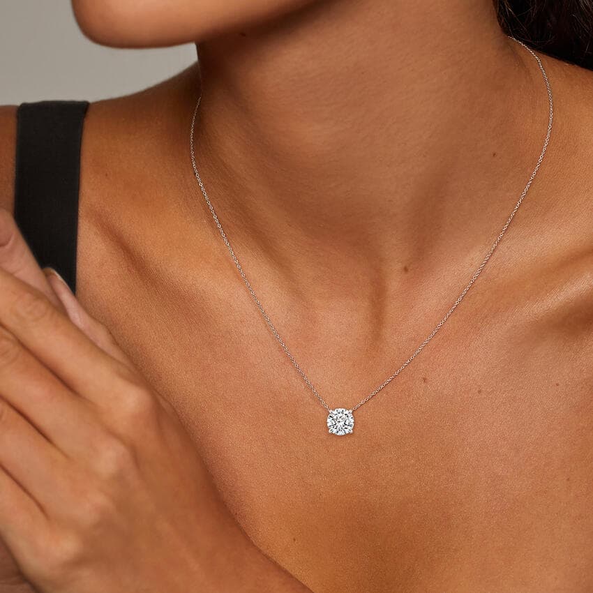 Perfect xx Lab Diamond Pendant - View 3