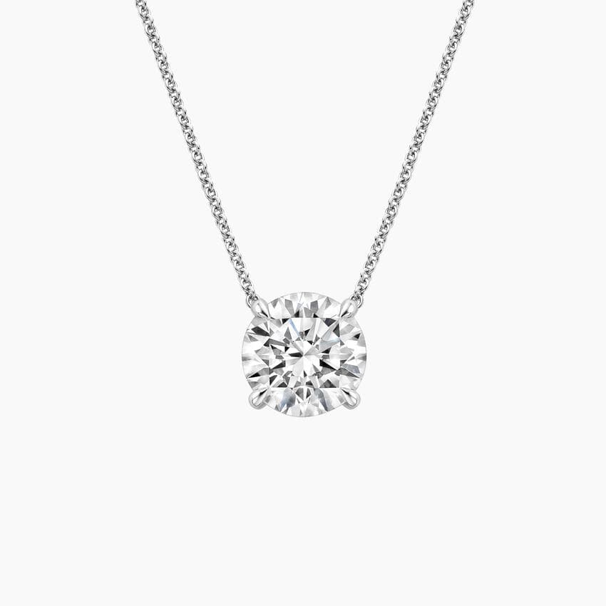 Perfect Solitaire Lab Diamond Pendant