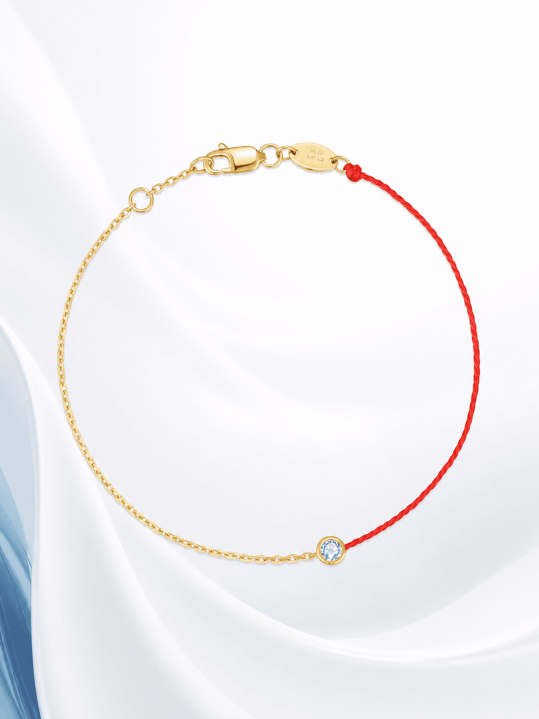 Kingdom Bracelet Minimalist Red Cord