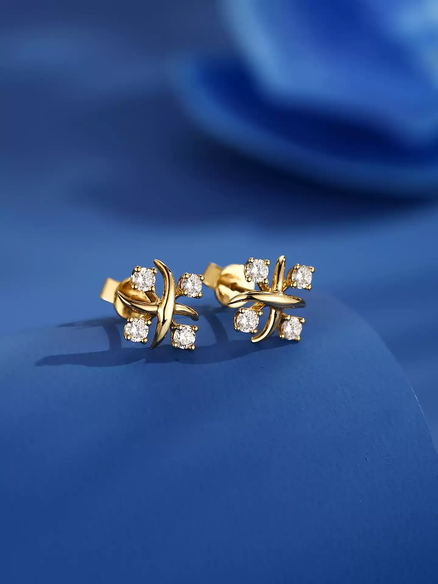 Kingdom Earrings Clover Four-Prong