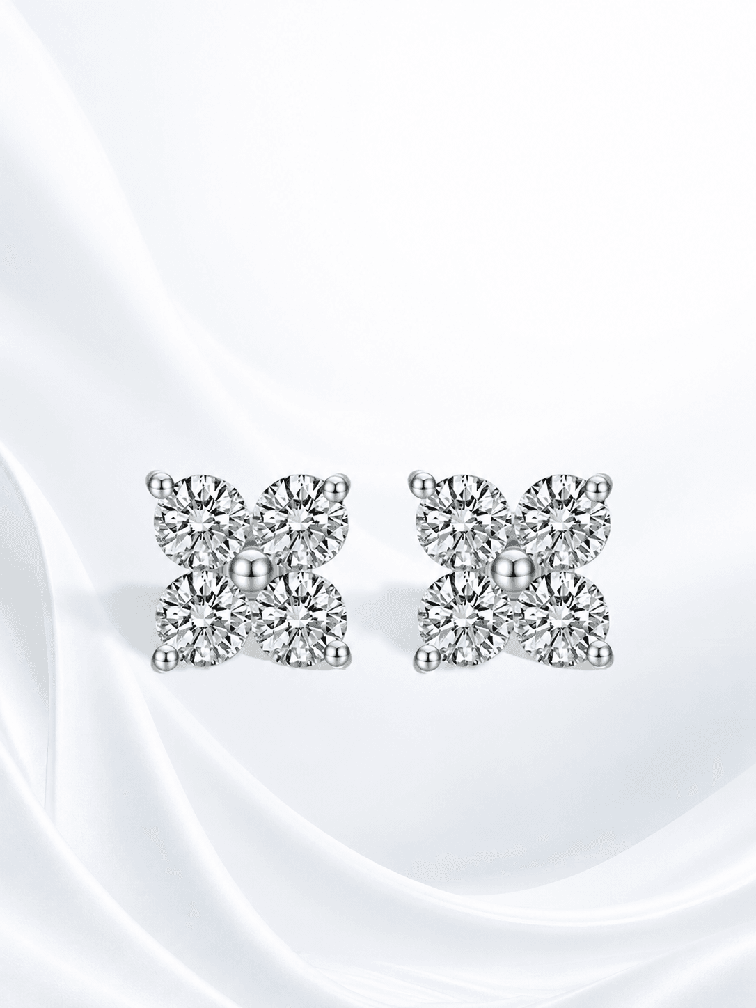 Floral Cluster Studs
