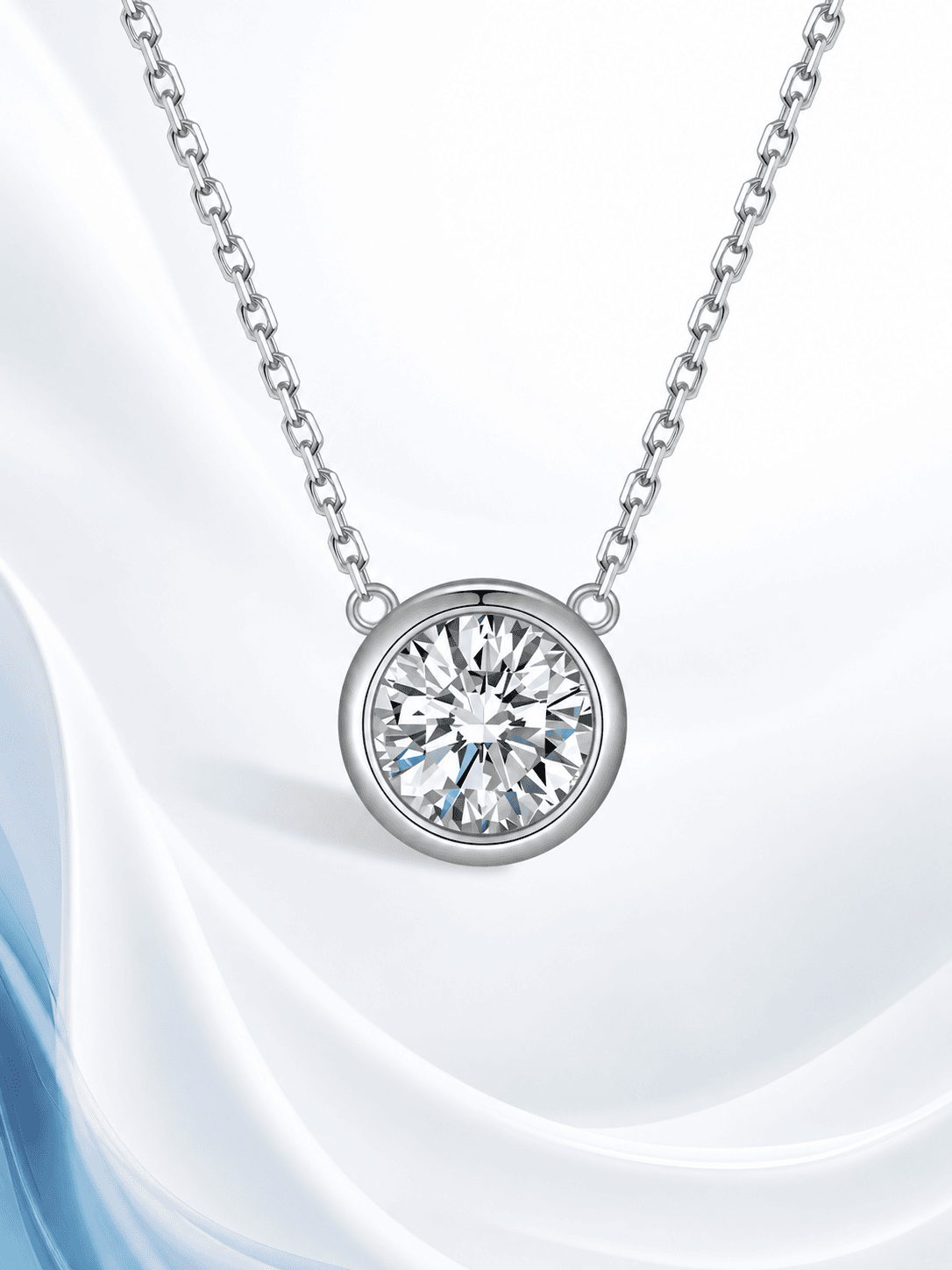 Bubble Solitaire Necklace