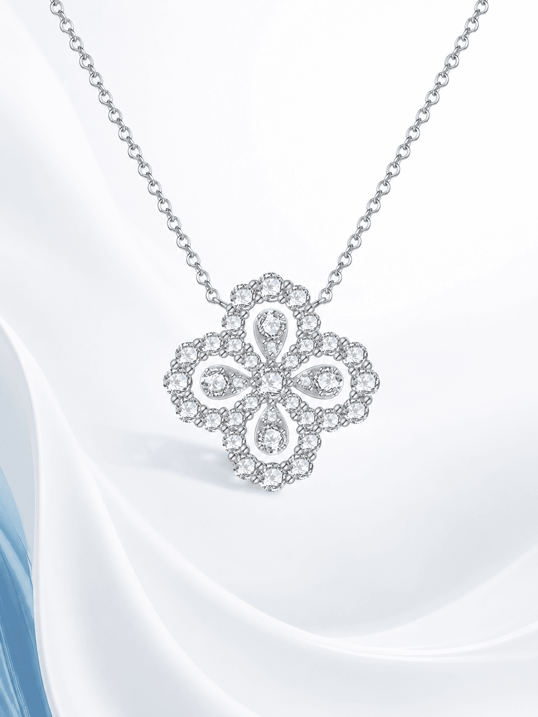 Kingdom Necklace Four-Leaf Clover