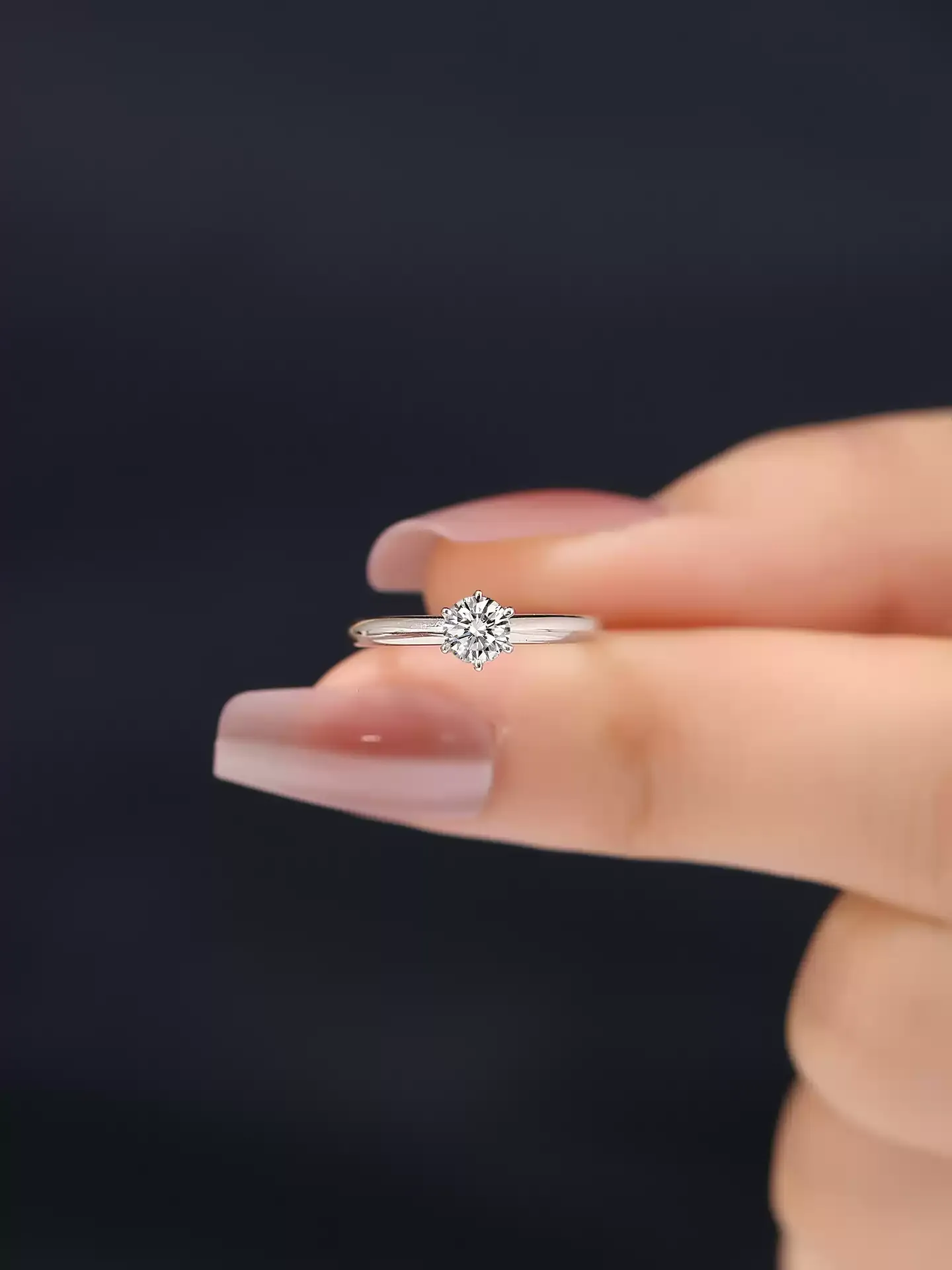 Classic Six-Prong Ring - View 2