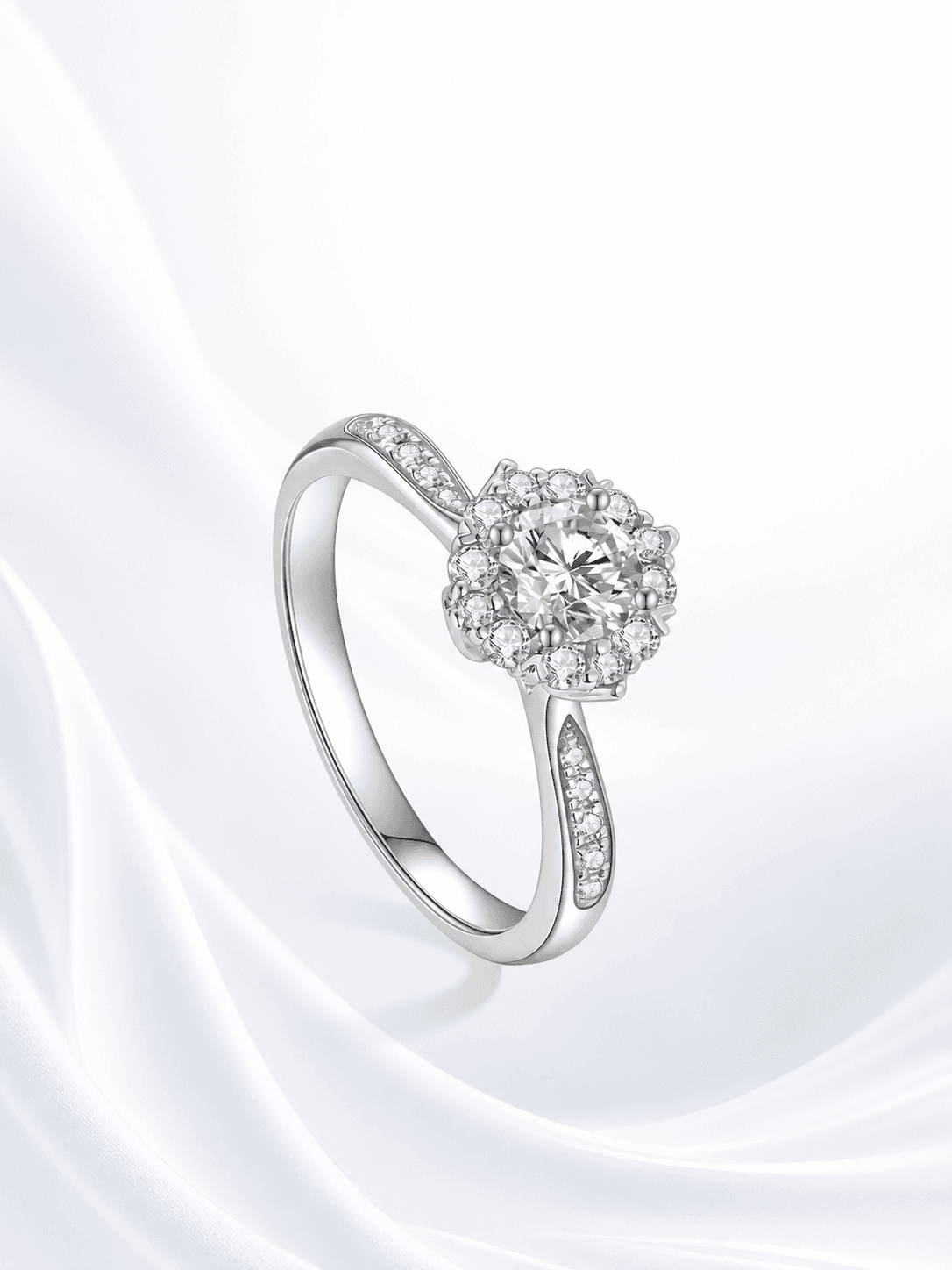 Starry Halo Ring