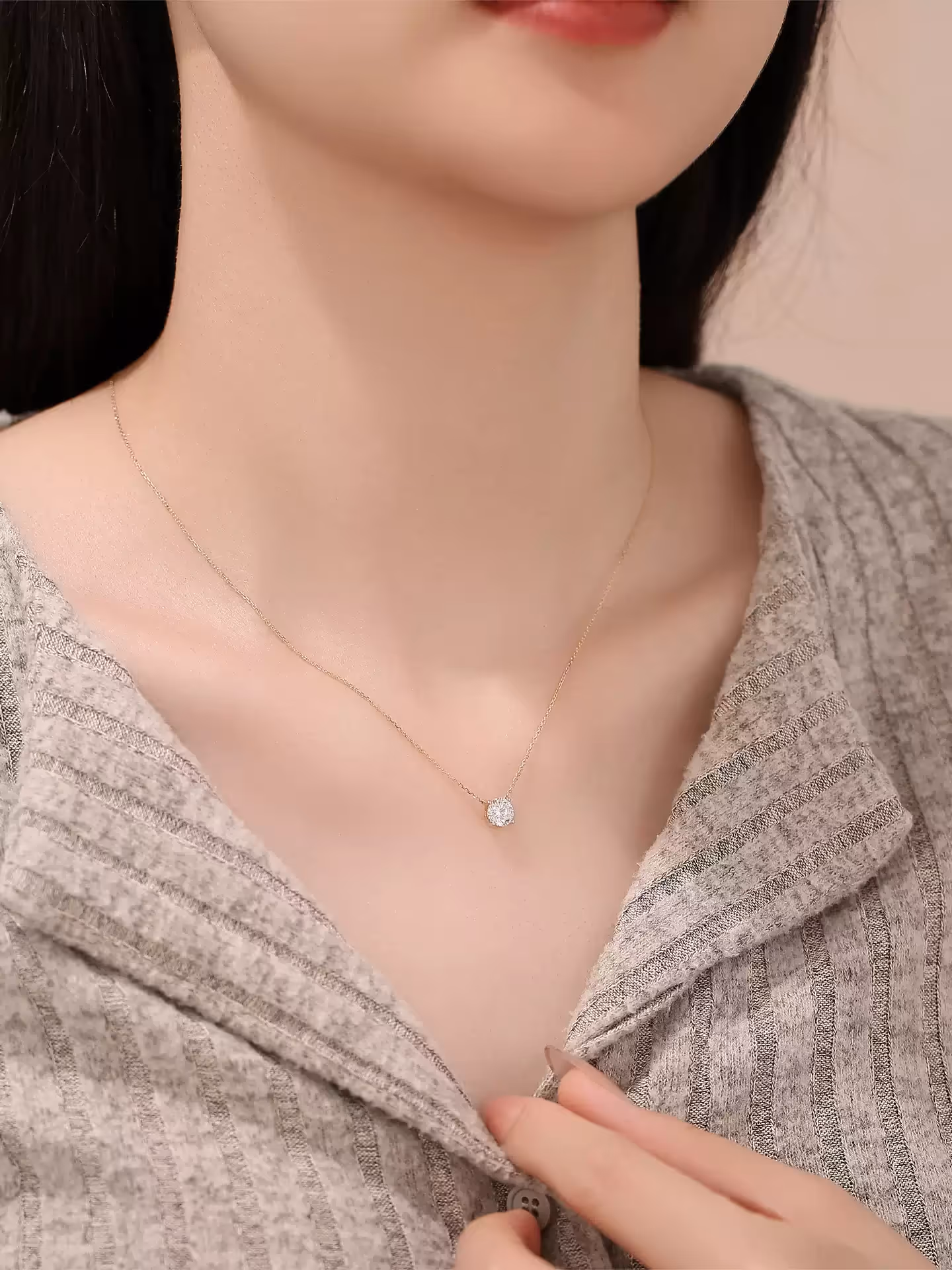 Kingdom Necklace Four Prong - View 3