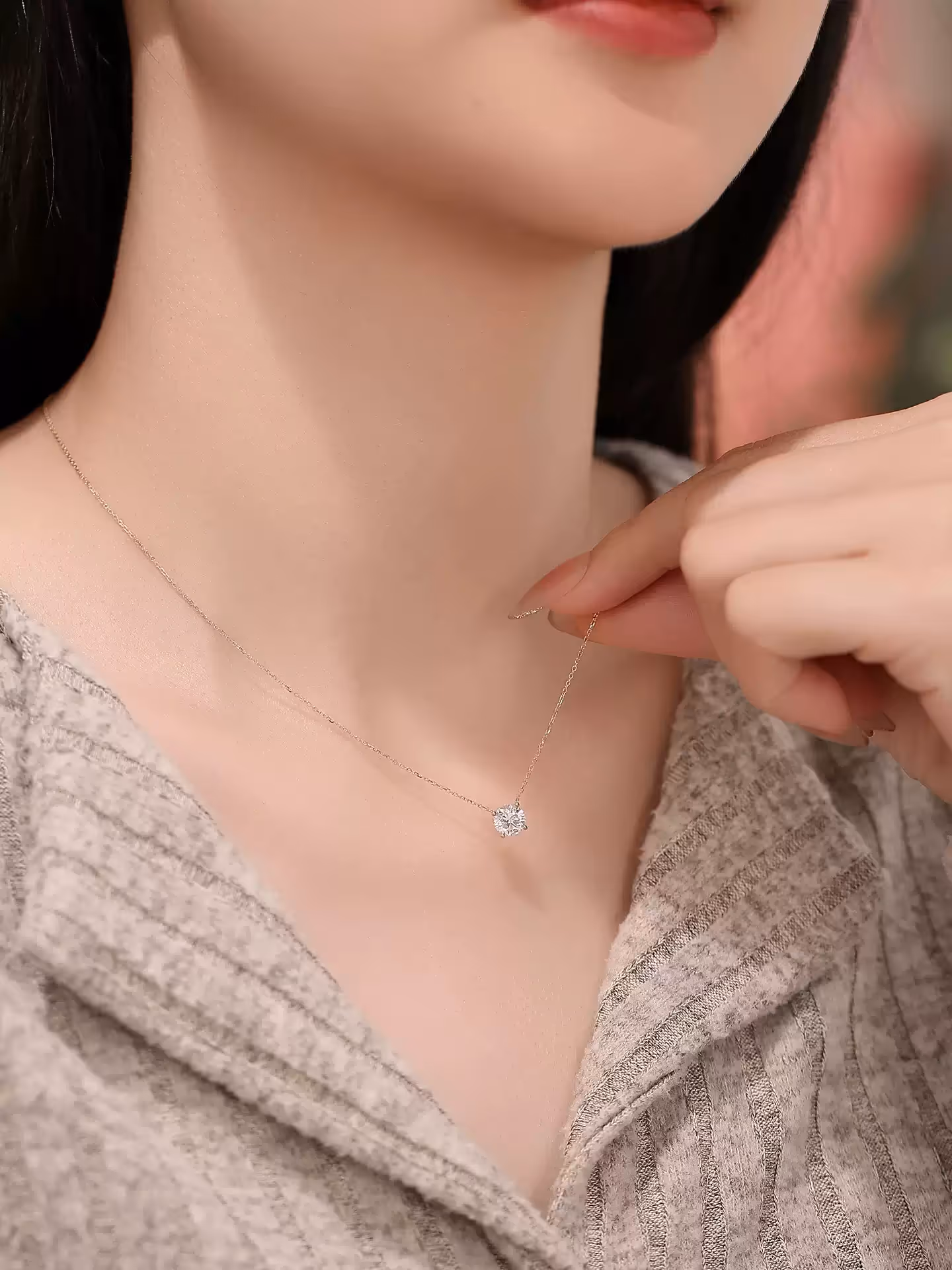 Kingdom Necklace Four Prong - View 5