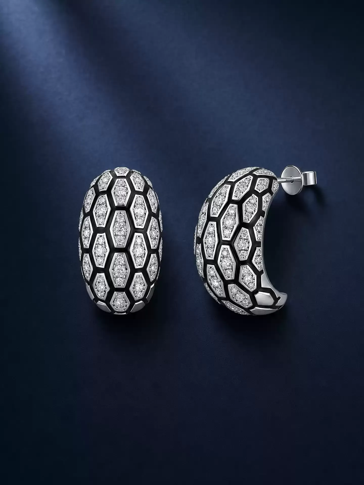 Kingdom Earrings Honeycomb - View 5