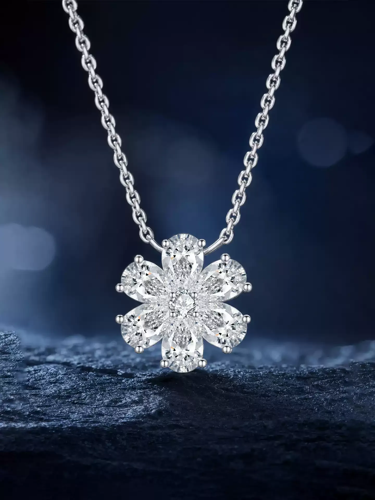 Kingdom Necklace Forget-Me-Not - View 5