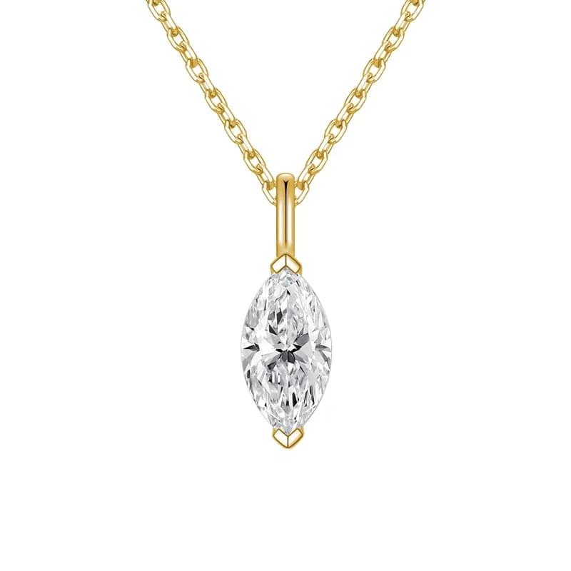 Marquise Solitaire Pendant