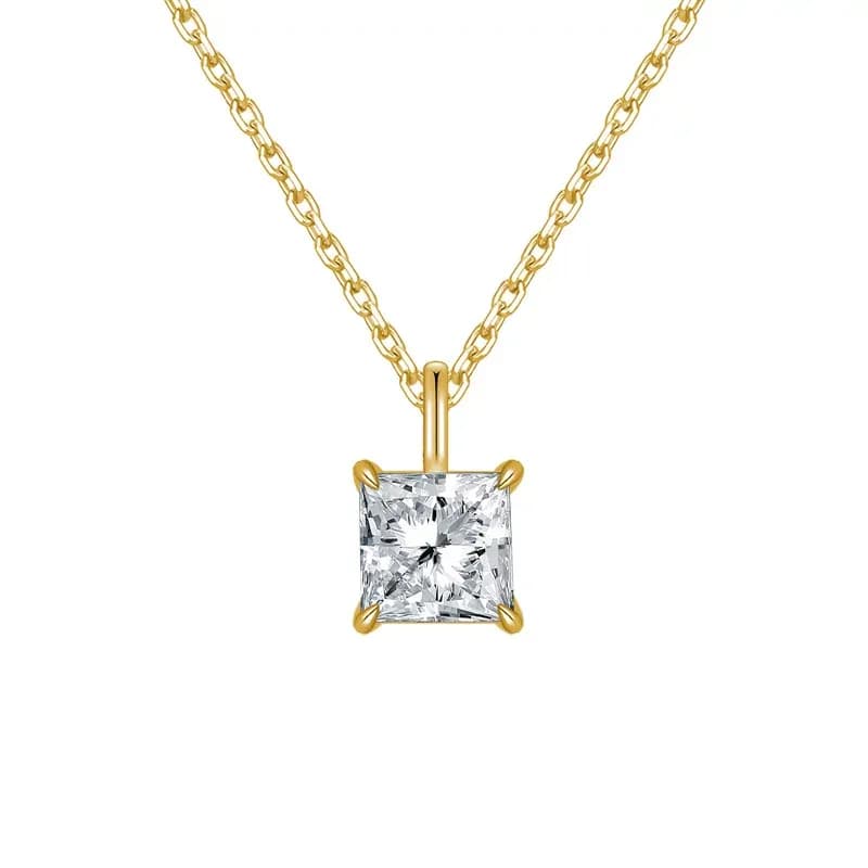 Princess Solitaire Pendant