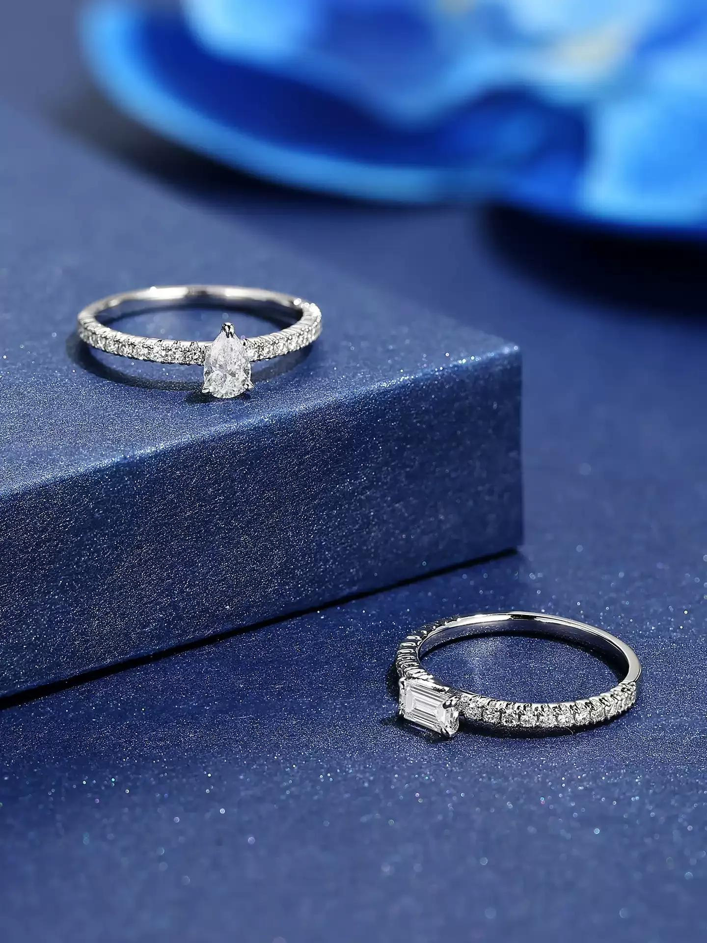 Mixed-Cut Eternity Band - View 2
